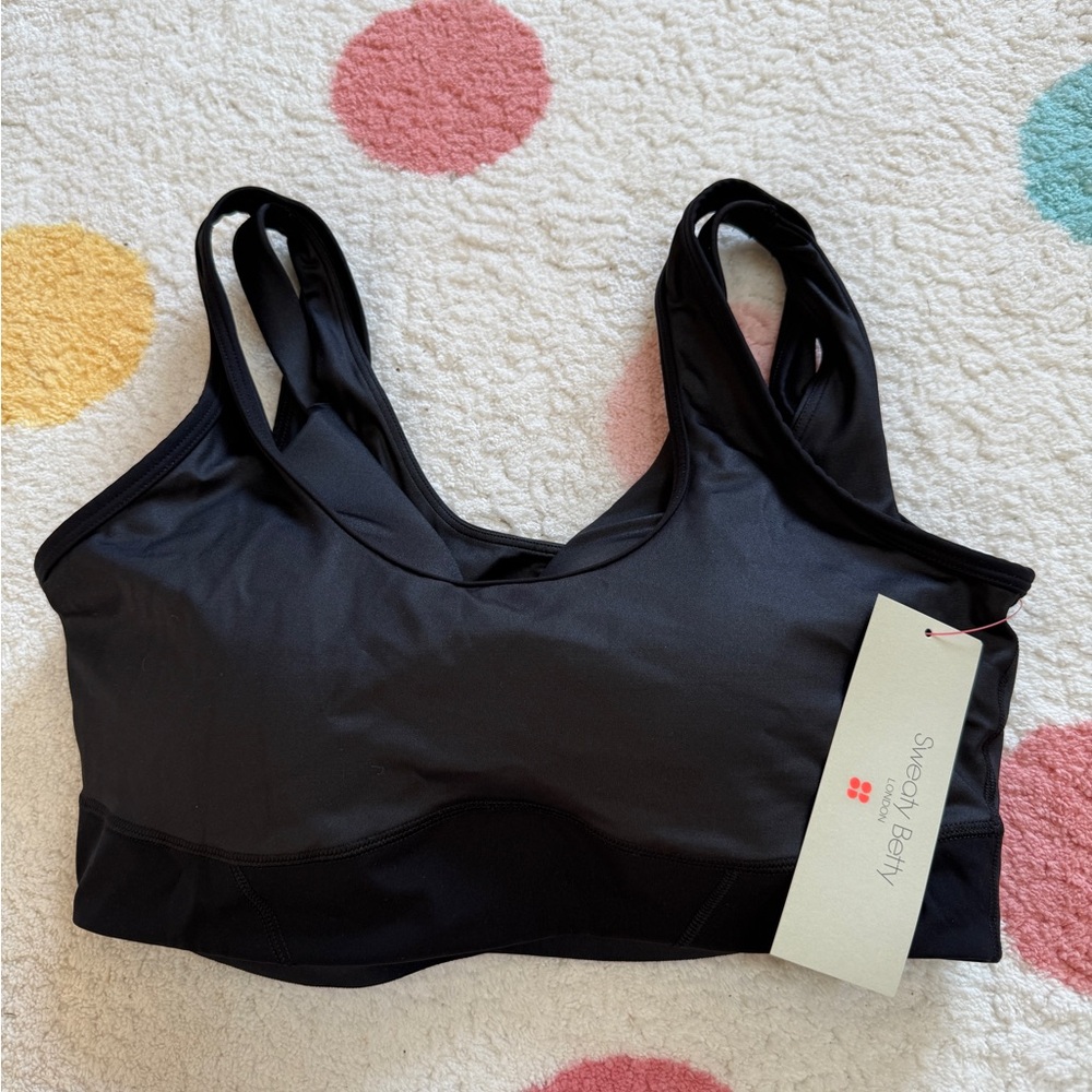 Sweaty Betty Classic Black Sports Bra